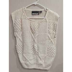 Gorgeous ramie cotton blend cream. Colored hand by Bramble Lane size Small